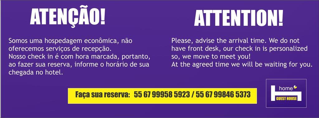 Home Guesthouse Campo Grande  Eksteriør billede